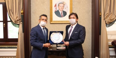 Başkan Abdurrahim Burak'tan Bakan Yardımcısı Birkan'a ziyaret