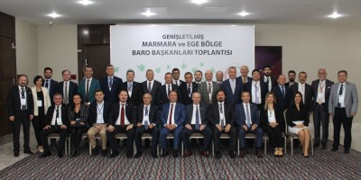 GENİŞLETİLMİŞ EGE MARMARA BARO BAŞKANLARI TOPLANTISI BURSA BAROSU EV SAHİPLİĞİNDE YAPILDI