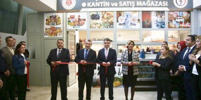 Kantin ve satış mağazasının açılışı yapıldı