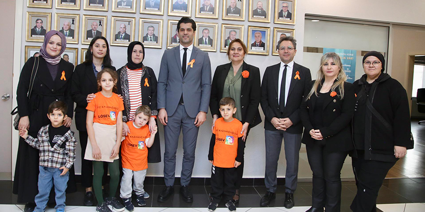 Baro Başkanı Adıyaman LÖSEV’den gelen çocukları konuk etti