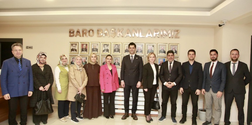 Kamu Avukatlarından Baro Başkanı Adıyaman'a ziyaret